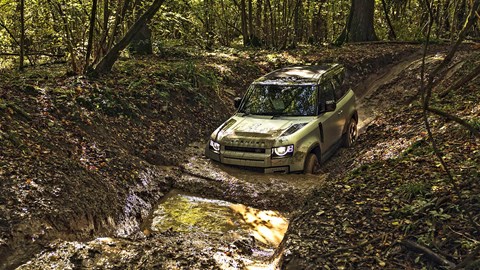 We tested Land Rover ClearSight tech on the new Defender at Eastor Castle