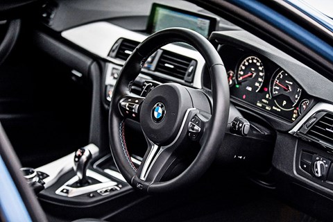 BMW M3 interior