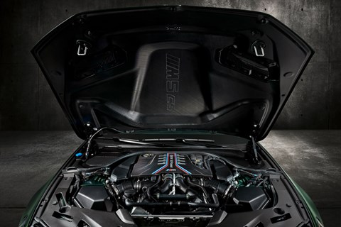 M5 CS engine