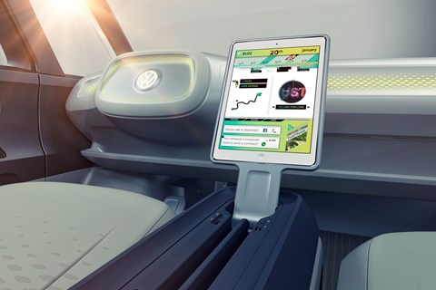 2017 VW I.D. Buzz concept - interior
