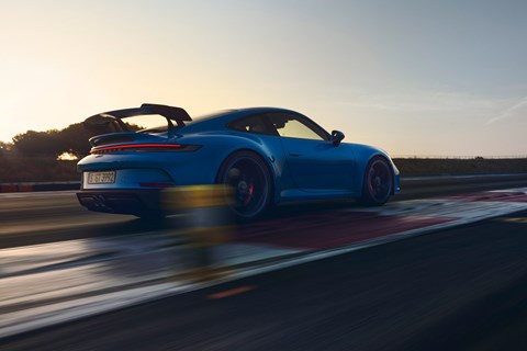 911 gt3 rear cornering track