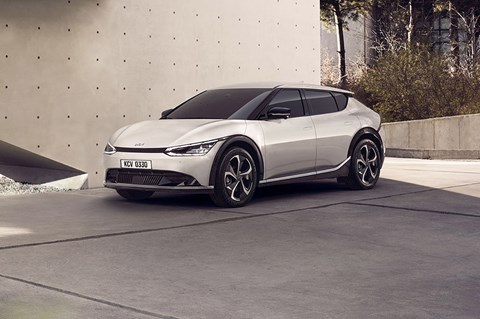 kia ev6 white