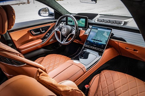 s-class interior