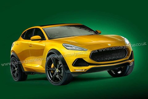 lotus suv car render