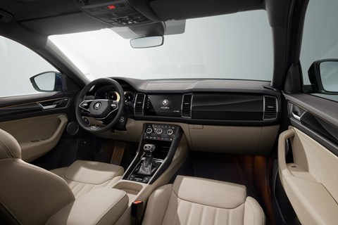 kodiaq 2021 interior