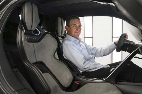 Lotus Cars managing director Matt Windle