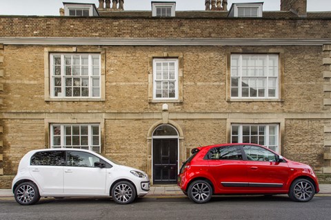 Renault Twingo versus Volkswagen Up