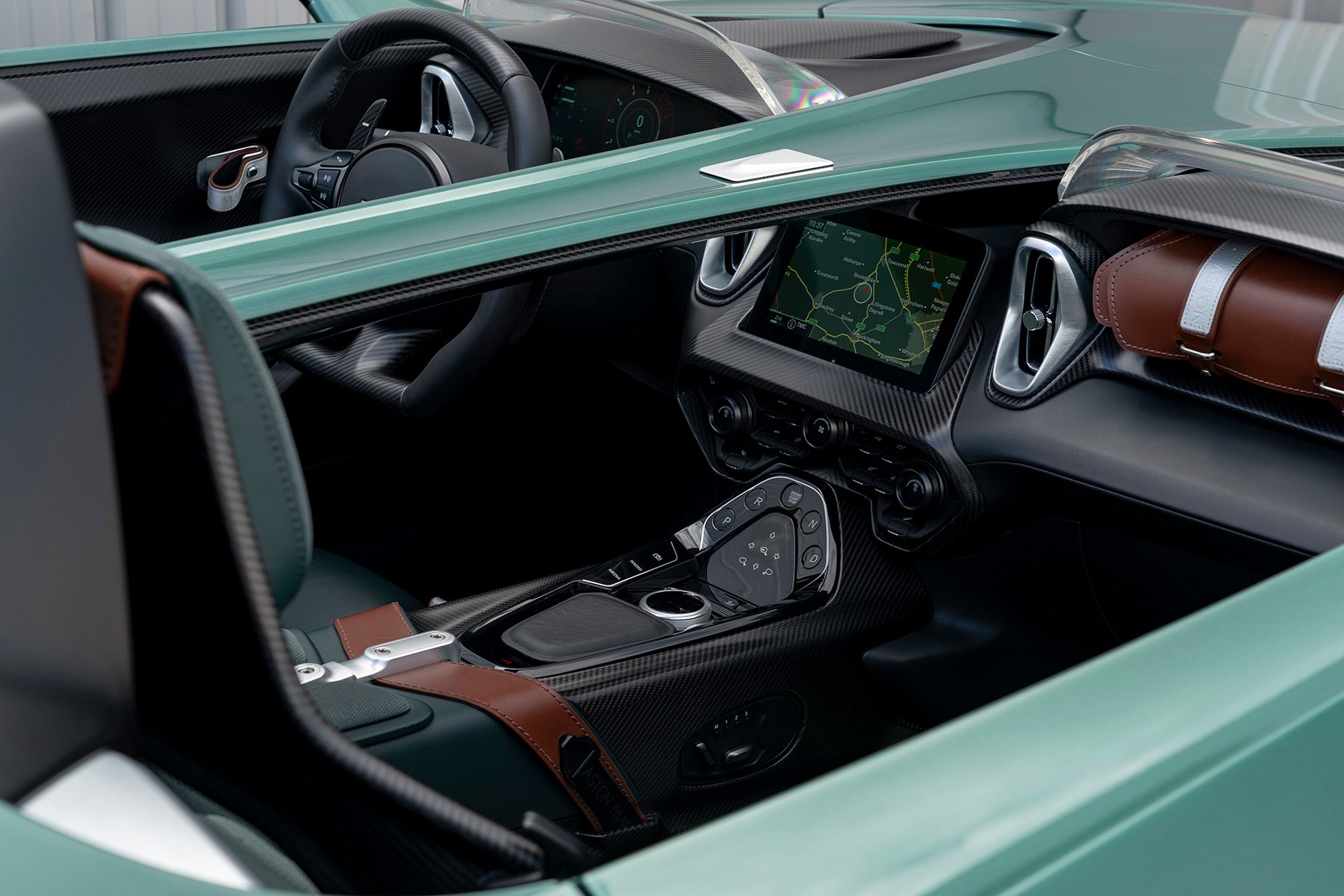 Aston Martin V12 Speedster interior