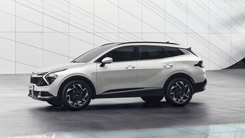 2021 Kia Sportage styling, profile