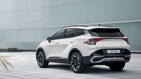 2021 Kia Sportage rear view