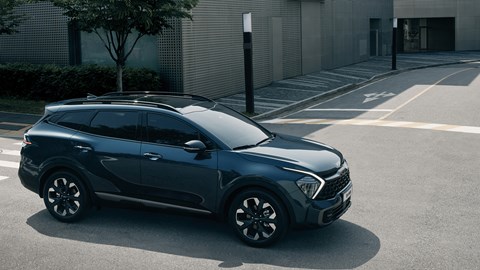 2021 Kia Sportage X-Line styling, profile