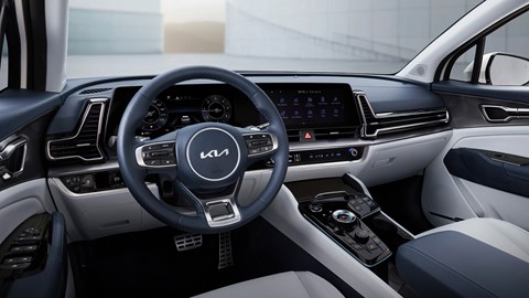 2021 Kia Sportage interior