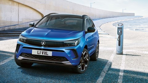 2021 Vauxhall Grandland plug-in hybrid charging