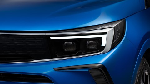 2021 Vauxhall Grandland Vizor IntelliLux headlight