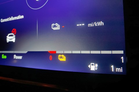 corsa e low battery