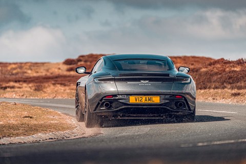 db11 rear cornering