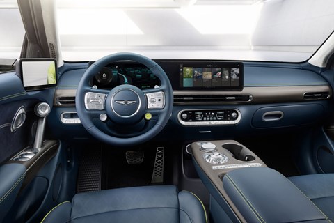 genesis gv60 interior