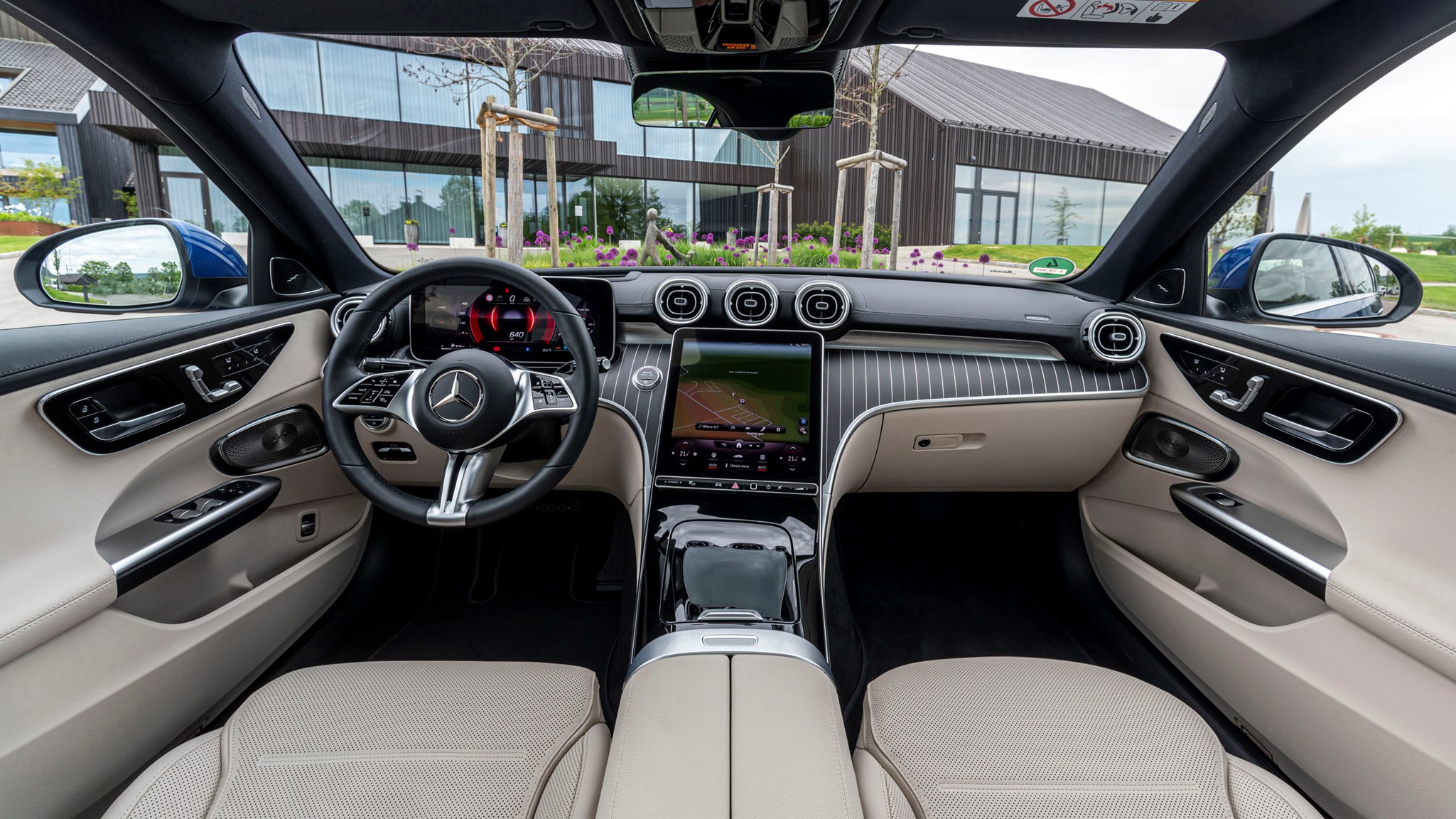 Mercedes C300e dash Mercedes C300e dash