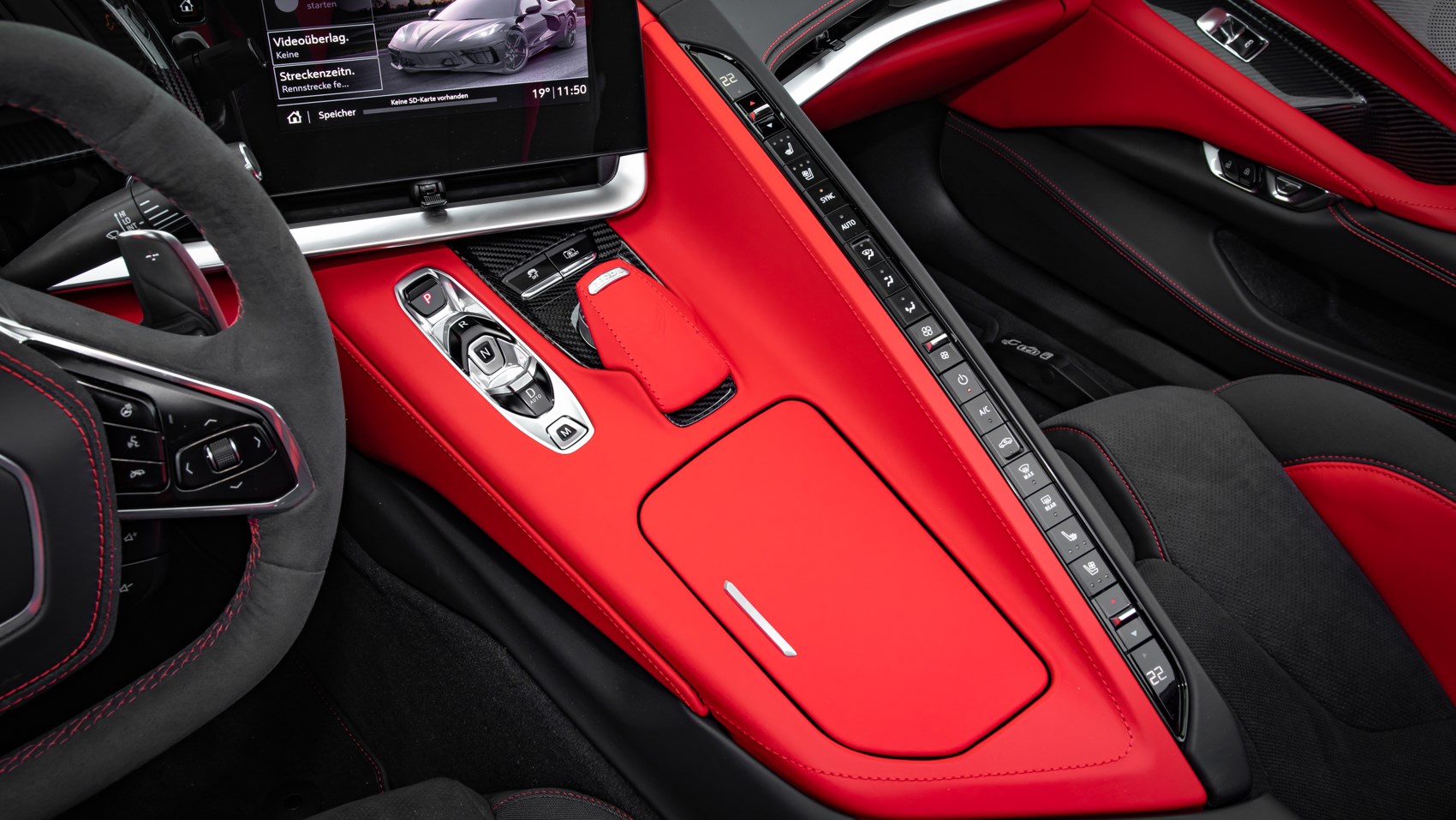 corvette centre console