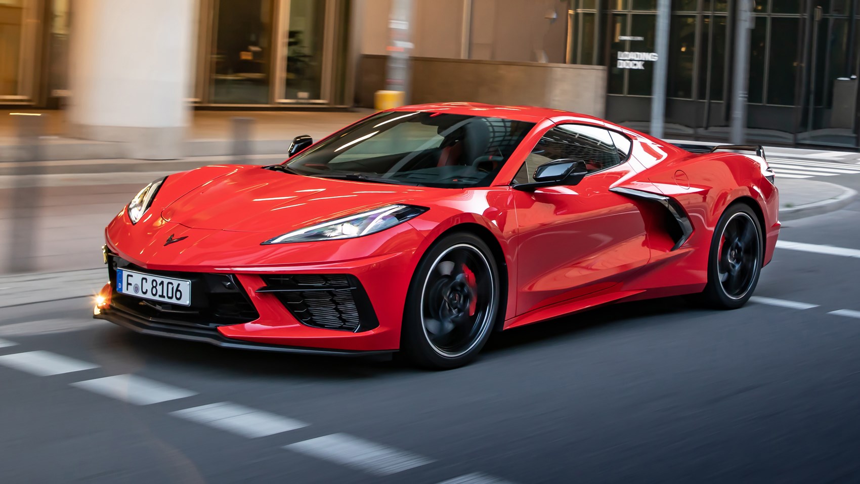 corvette front tracking