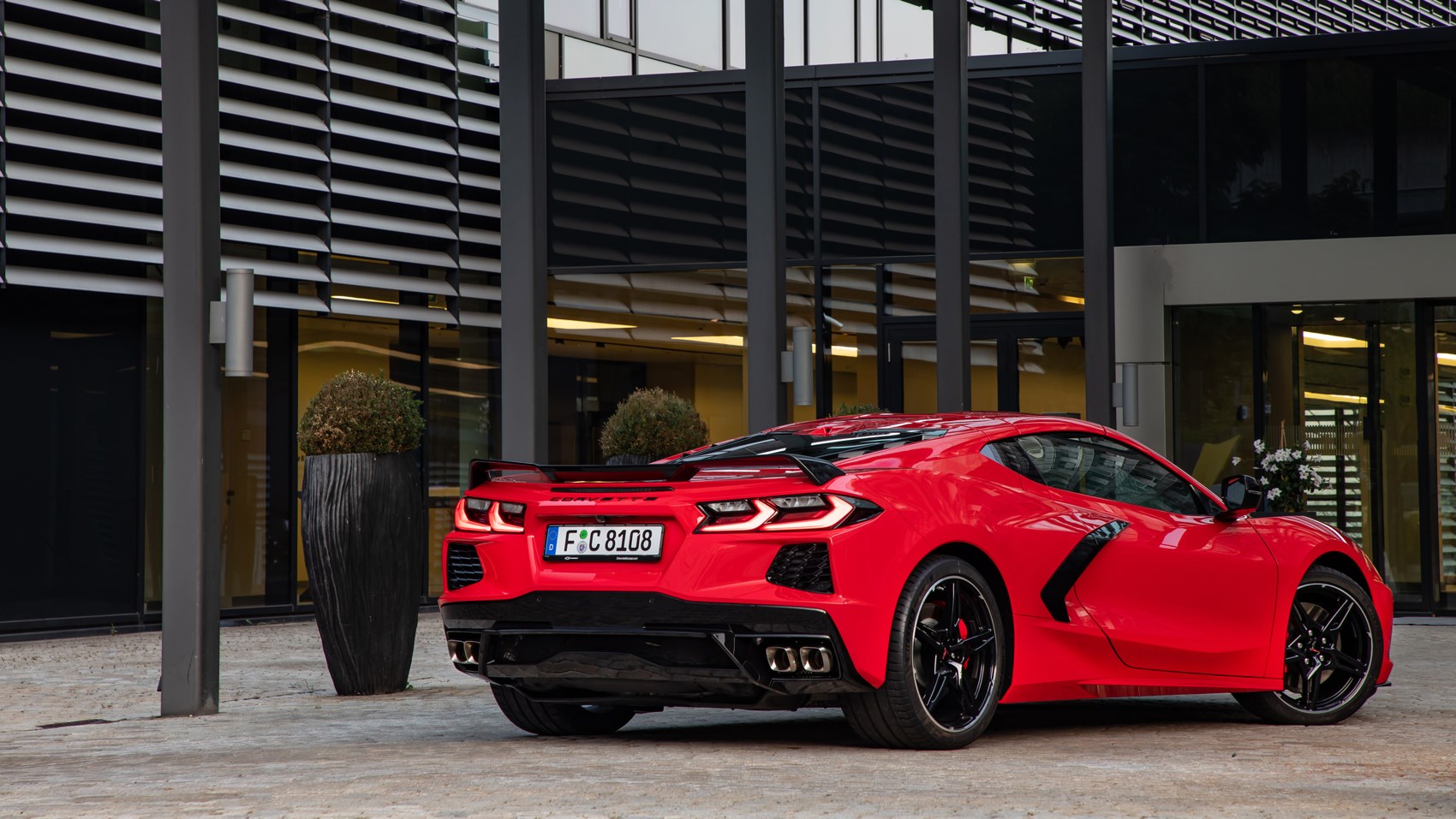 corvette rear static