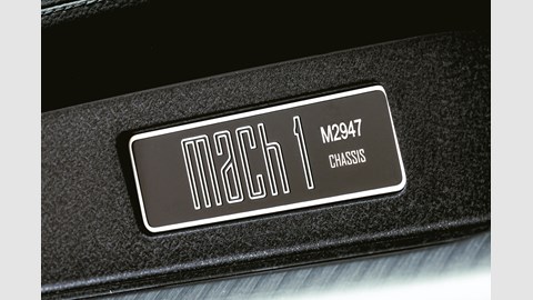 Plaque Décorative En Métal Ford Mustang Mach 1 – Parfait Pour Atelier Ou Garage