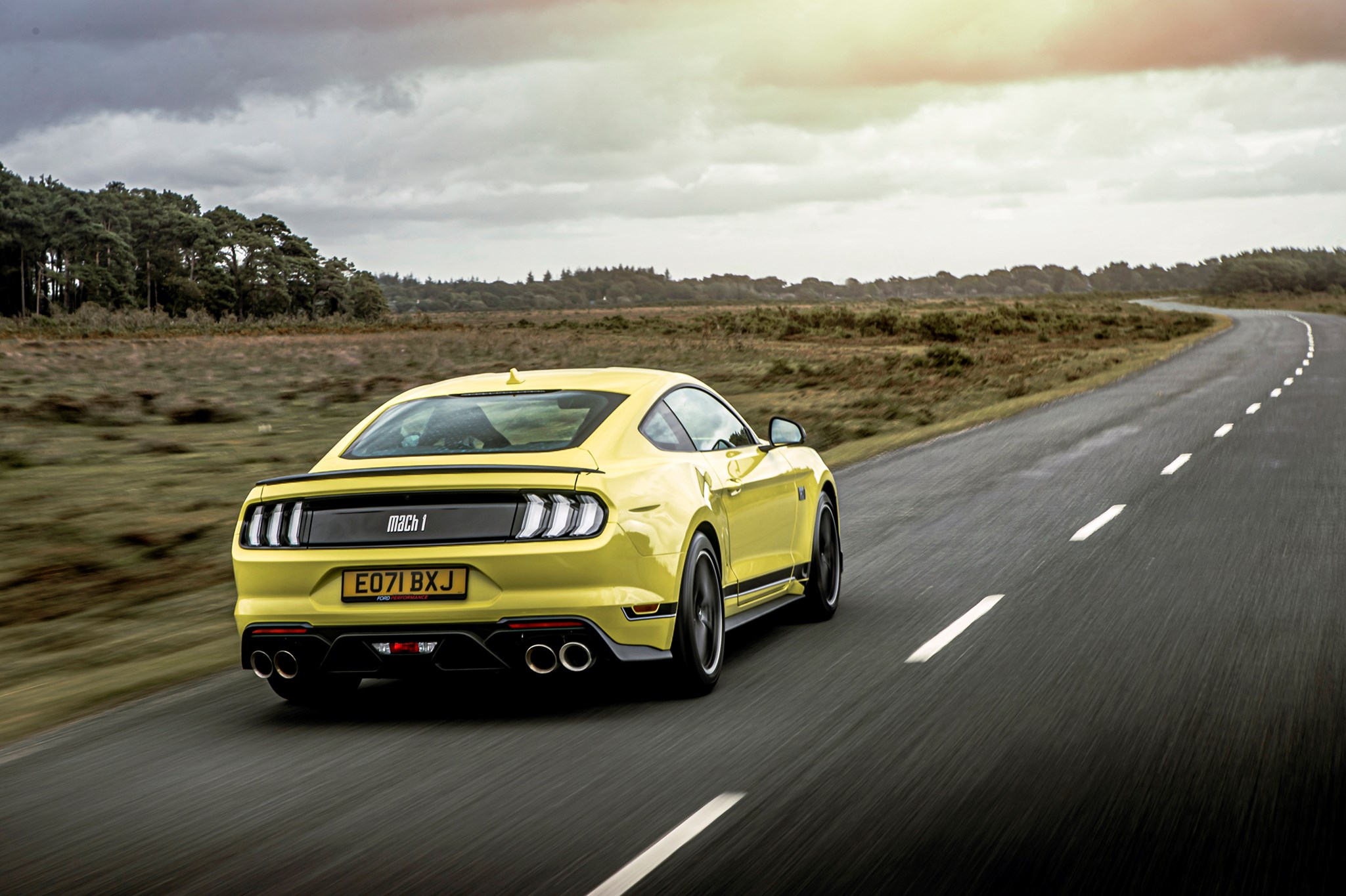 2021 Ford Mustang Mach 1 rear 2021 Ford Mustang Mach 1 rear