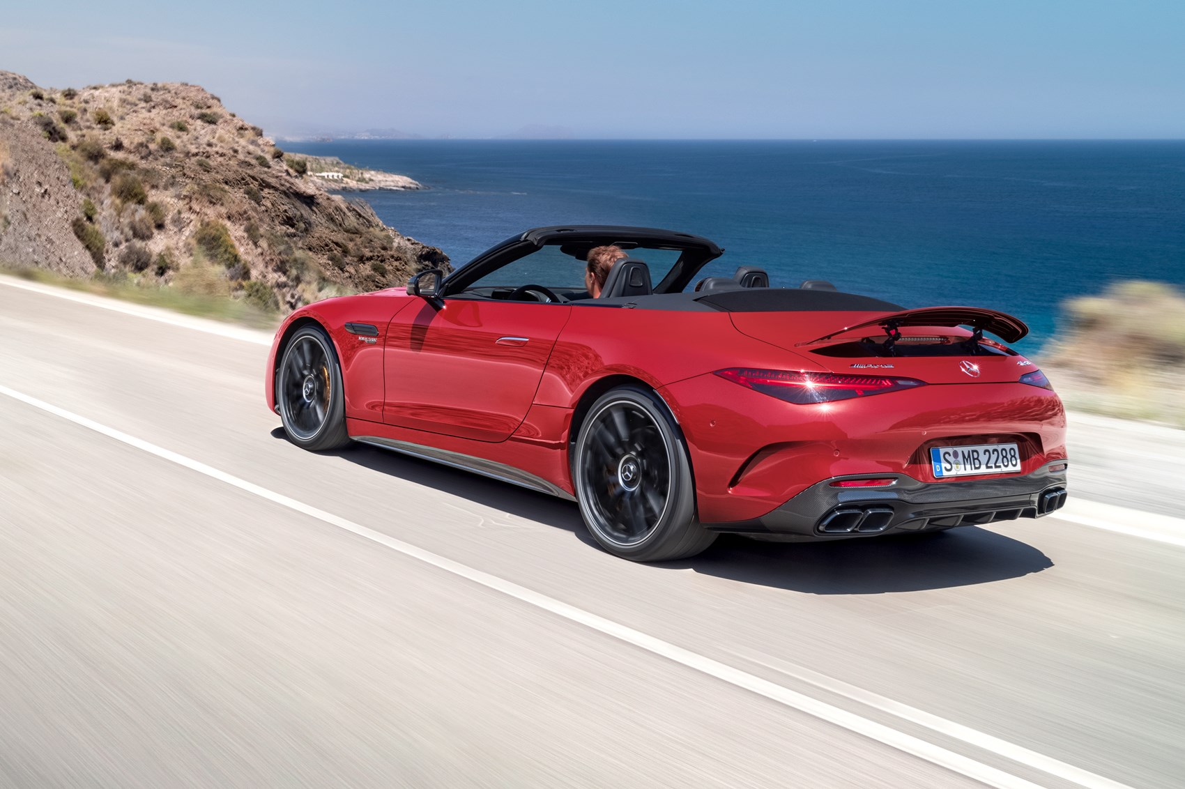 Allnew Mercedes SL convertible revealed droptop going back to its
