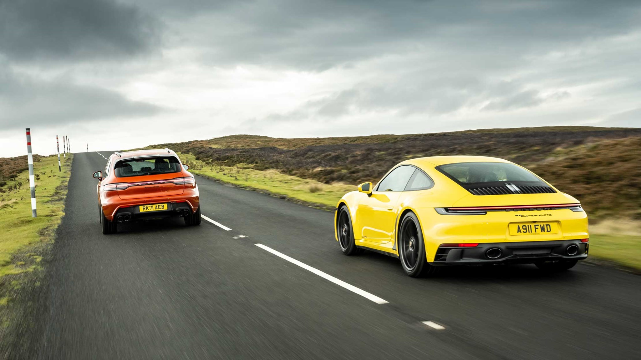 Porsche GTS Shoot-out: 992 Vs Macan | CAR Magazine