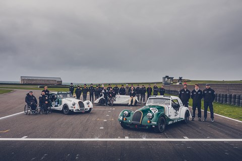 Morgan at Race of Remembrance 2021