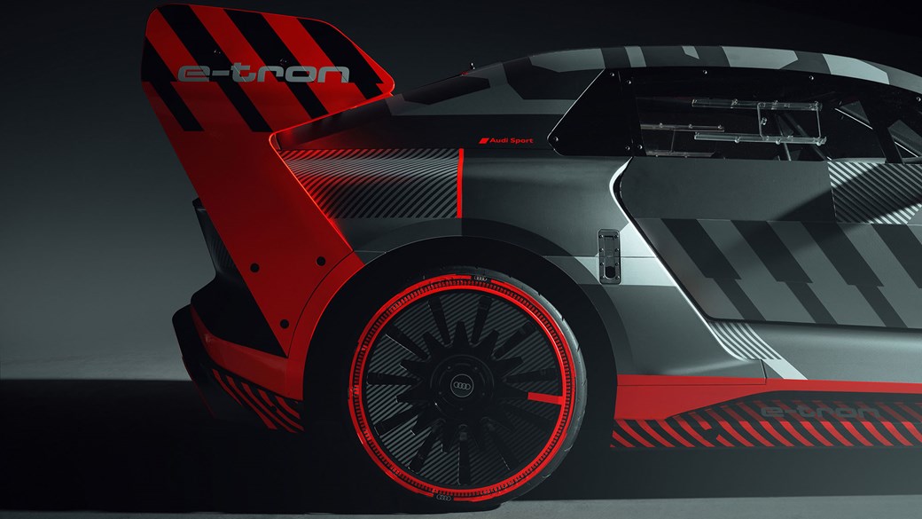 Audi S1 E-Tron Hoonitron rear wheel