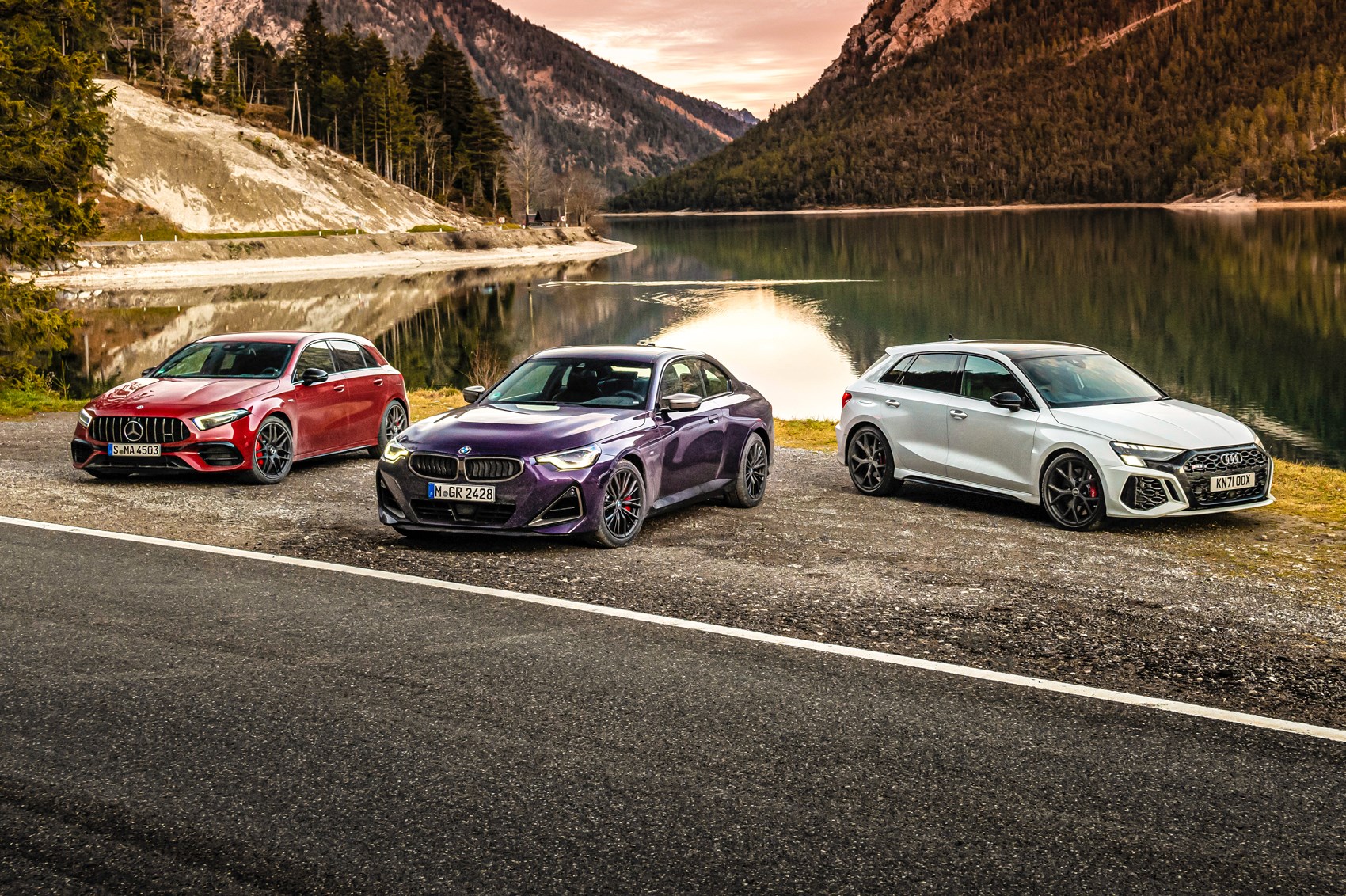 BMW M240i vs Audi RS3 vs Mercedes-AMG A45S group test (2022) review ...