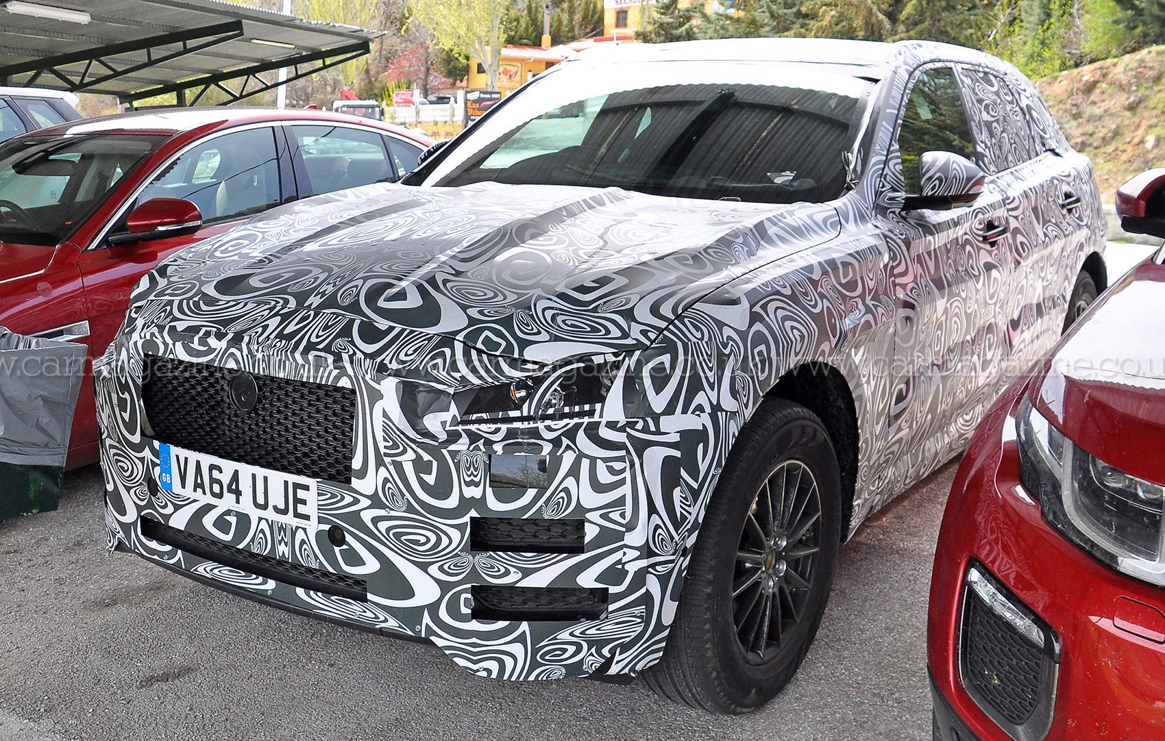 Jaguar F Pace Interior Spyshots A K Inside New Jag Suv Car Though Jaguar F Pace Prototype