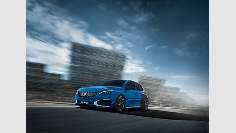 See the 308 R HYbrid at the 2015 Shanghai motor show