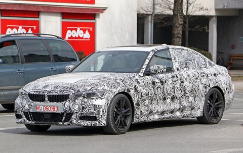 BMW 3-series G20: new spy photos of the 2018 saloon