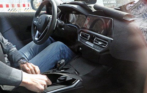 Interior and cabin of new 2019 BMW 3-series codenamed G20