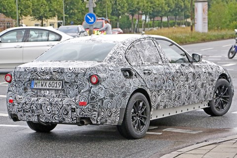 2016 BMW 3-series spy shots