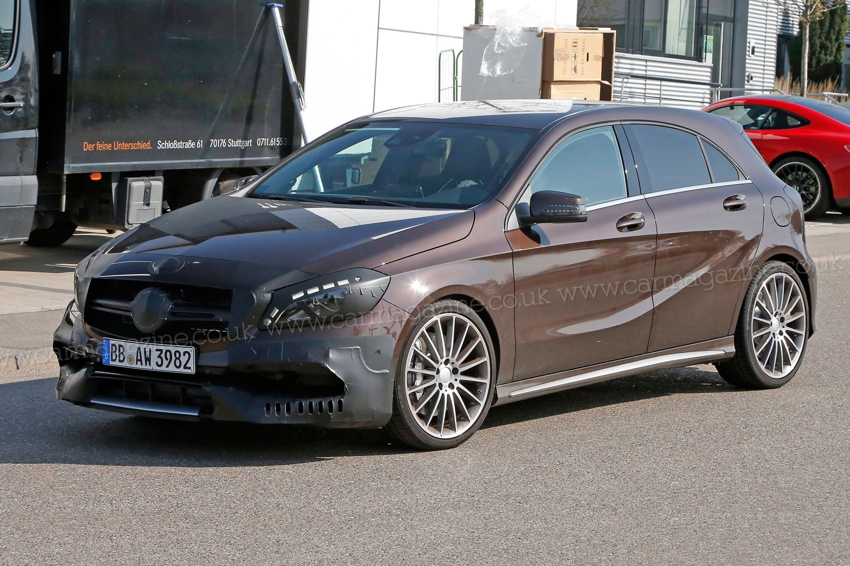 Mercedes A45 Amg 2015 Power Boost For Merc S Superhatch Car Magazine