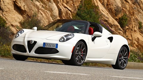 Alfa Romeo 4C Spider (2015) review | CAR Magazine