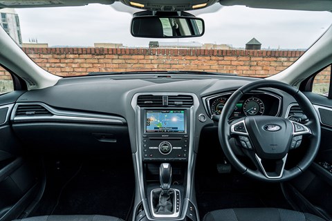 Inside the cabin of our Titanium-spec Ford Mondeo Estate (2015)