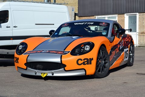 The CAR magazine/want2race Ginetta G40 