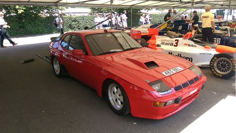 Derek Bell's Porsche 924