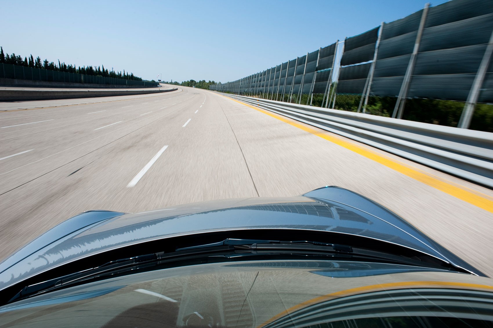 Flatout for 40 years happy birthday to the Nardo test track CAR