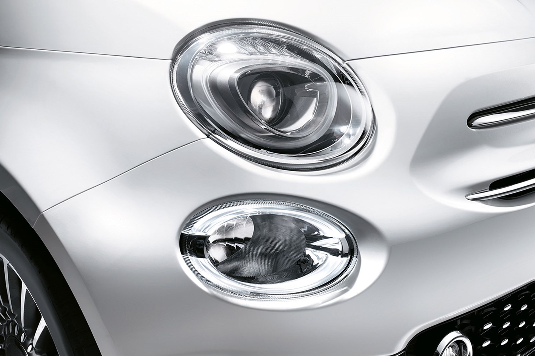 fiat 500 driving light bulb