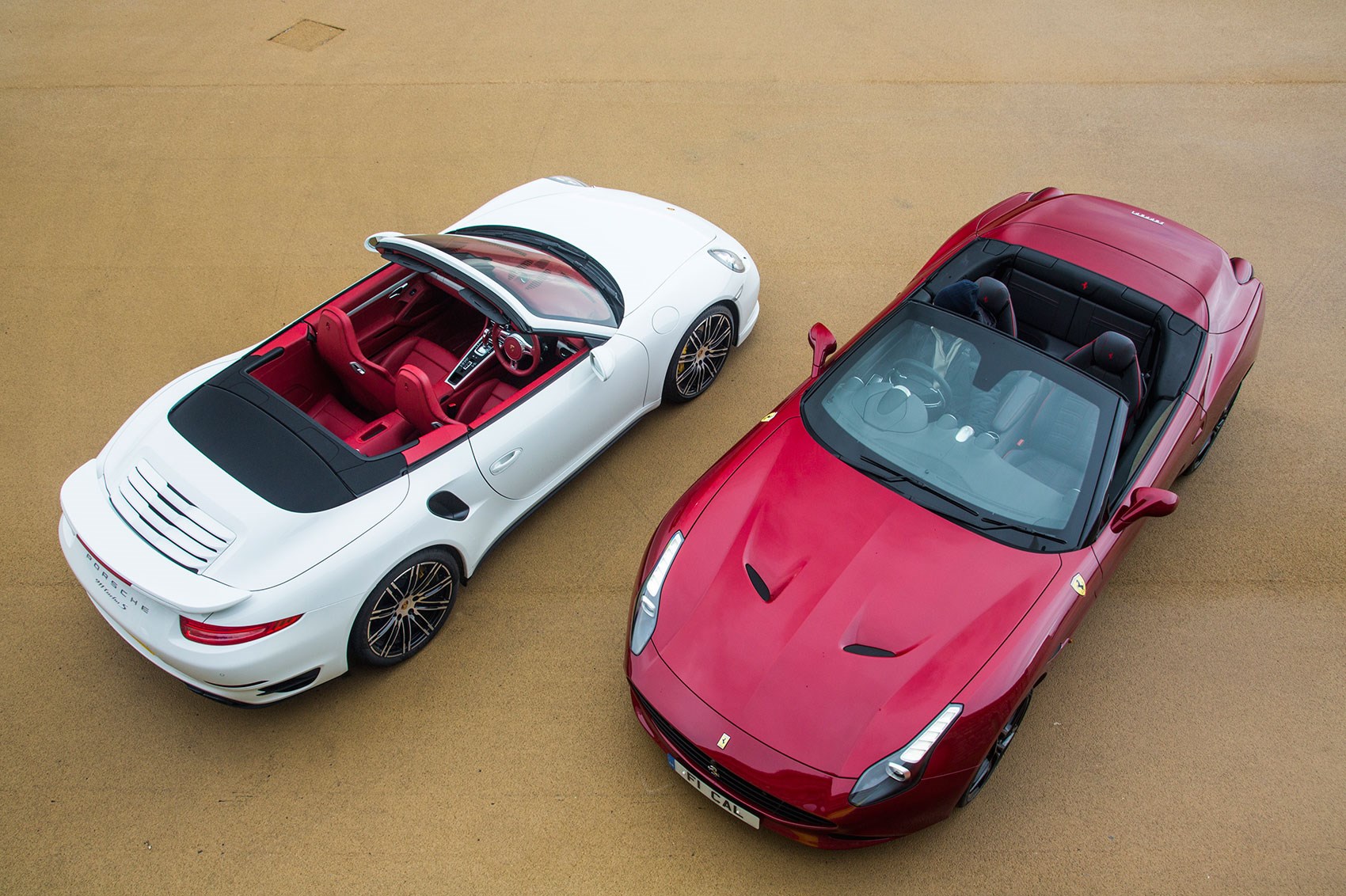 Porsche 911 Turbo S Cabrio Vs Ferrari California T Twin Test