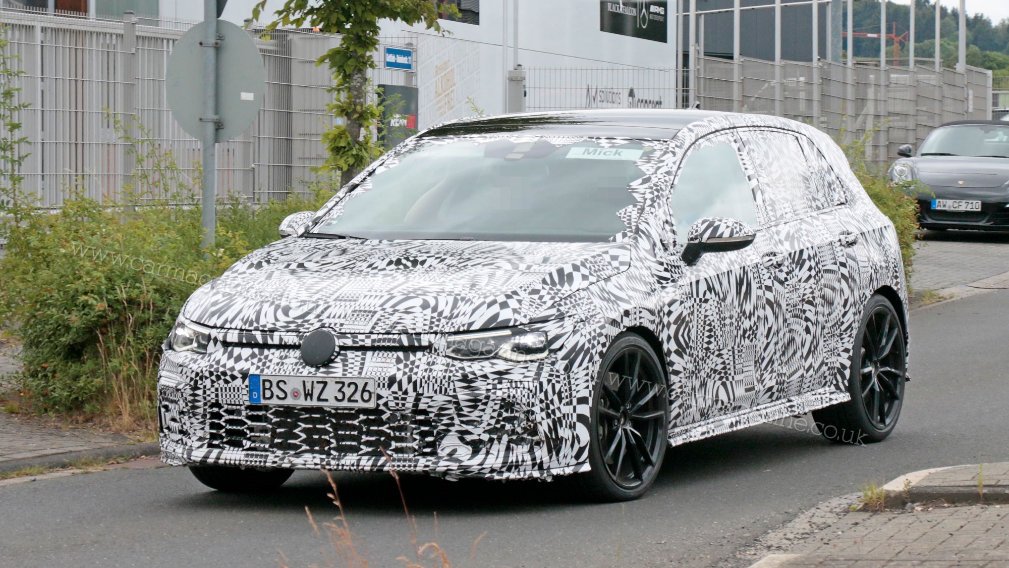 New 2020 Vw Golf Gti Spotted On Winter Test Car Magazine