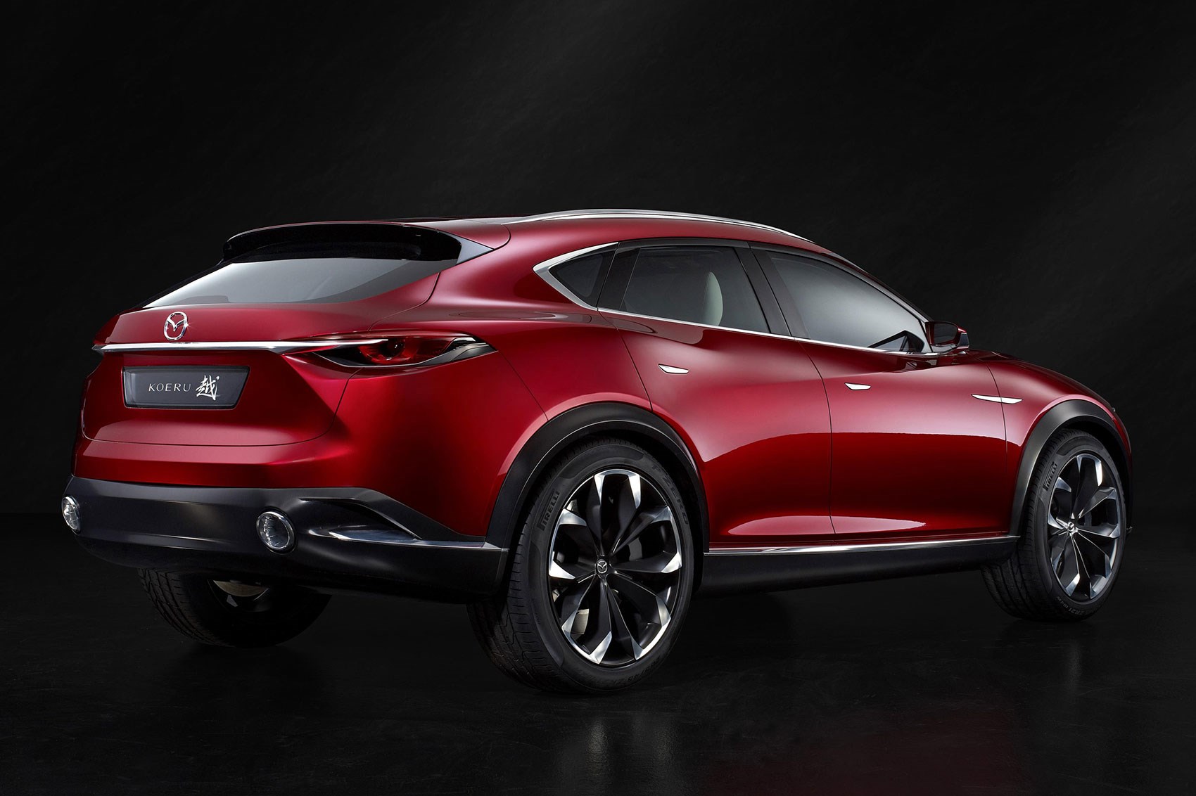 Mazda Koeru Crossover At Frankfurt 2017 Just A Concept By Car Huge 21in Wheels Look Like They Take Up Half The Height Of Koeru Concept Shows Mazda