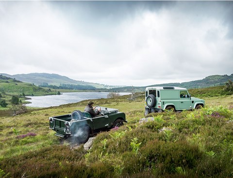 This pensioner just burbled down to the bottom with less fuss than the Defender