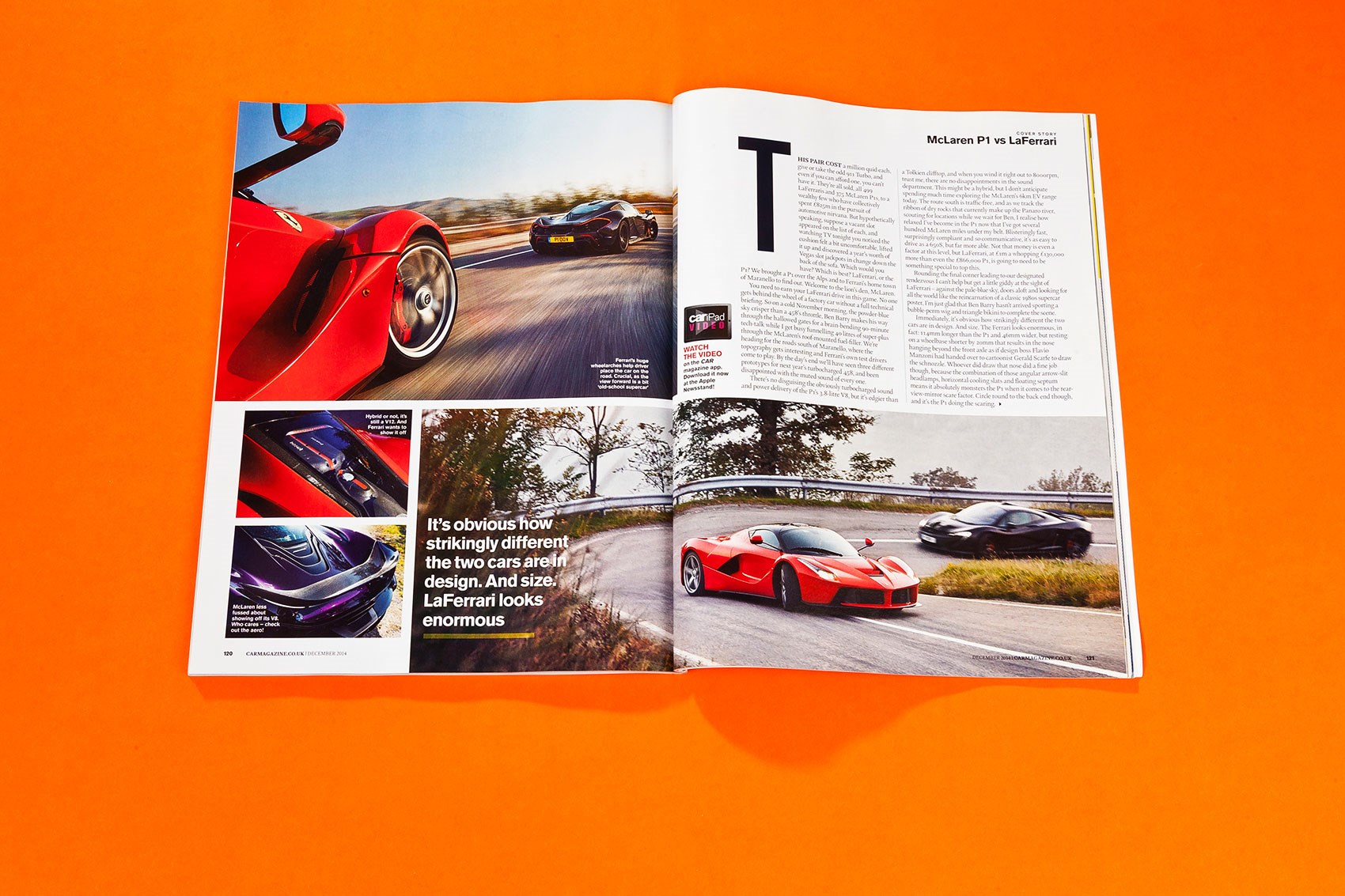 McLaren P1 vs LaFerrari: CAR+ archive, December 2014 | CAR Magazine