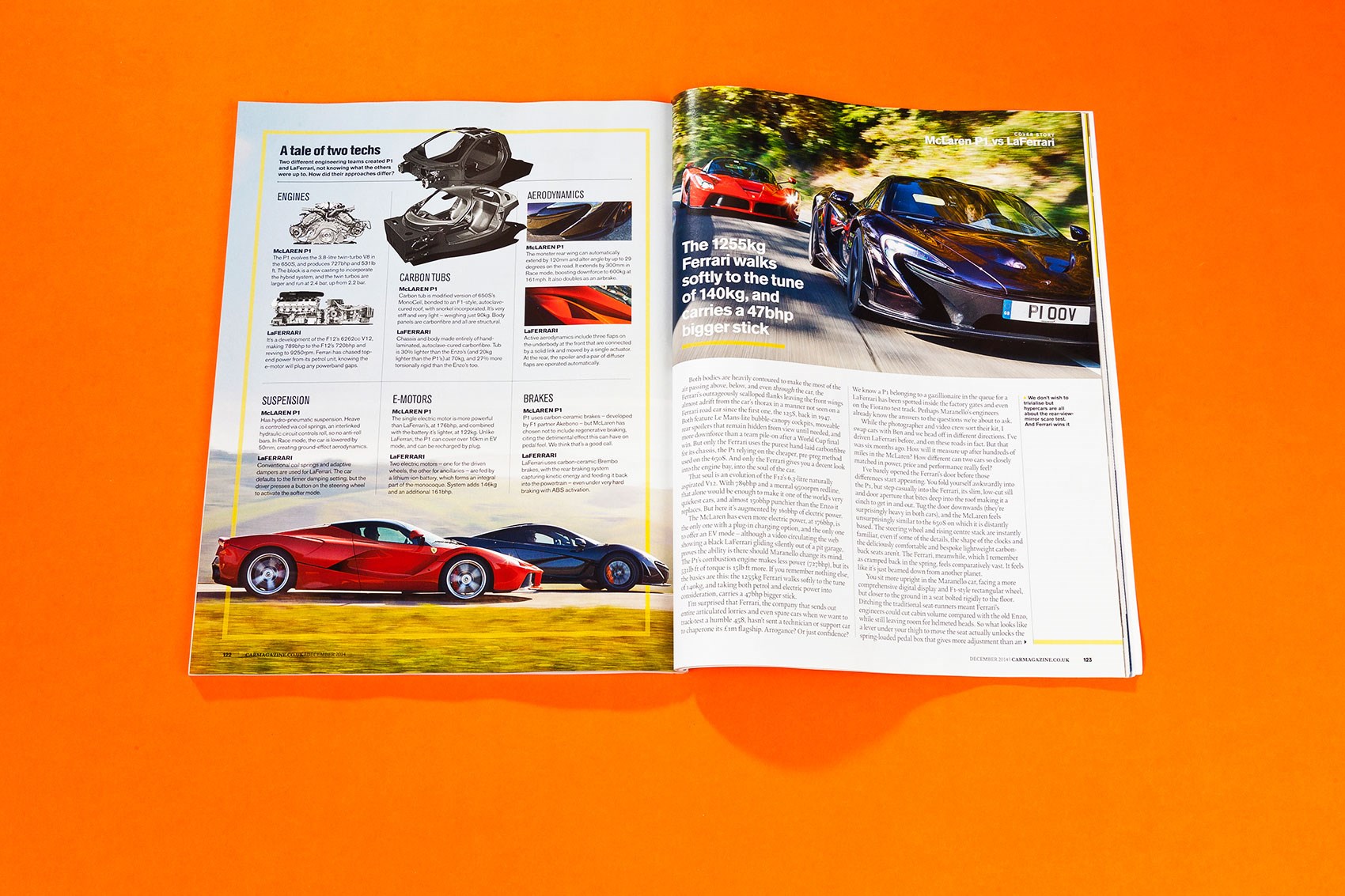 McLaren P1 vs LaFerrari: CAR+ archive, December 2014 | CAR Magazine